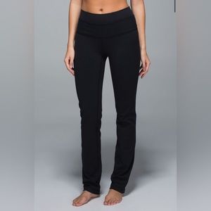 Lululemon double waistband straight pants
